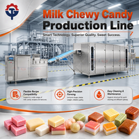 TG Aanpasbare Sugus Soft Candy Productielijn - Automatisch RVS met Automatische Openingsfunctie Diverse Fruit Smaken