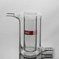 Laboratuvar züccaciye 50ml 100ml 250ml 500ml 50L ceketli cam reaktör kabı