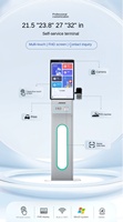 Kiosque de commande automatique WUXIN avec écran tactile pour restaurants et ascenseurs, utilisation commerciale, construction en aluminium, compatible SDK