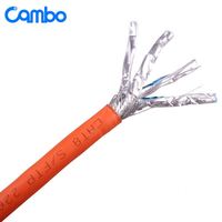 Kabel Ethernet Cat8 SSTP Seri CAM BO HFR Line 22AWG 1000ft 100% Tembaga Murni BC Pass Kabel Ethernet Cat 8