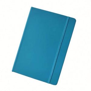 Carnet en cuir personnalisable A5, couverture souple avec bande élastique, carnet promotionnel en PU, impression personnalisée - Product Image 1