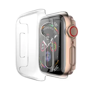 เคส TPU ใสสำหรับ IWatch 7 /Se/ 6/5/4,เคสฝาครอบนาฬิกาสำหรับ Apple Watch ขนาด41มม. 45มม. 40มม. 44มม. แบบบาง