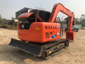 Excavatrice japonaise Hitachi ZX70, petite excavatrice de 7 tonnes, excavatrice sur chenilles Hitachi pour l'agriculture et la foresterie - Product Image 6