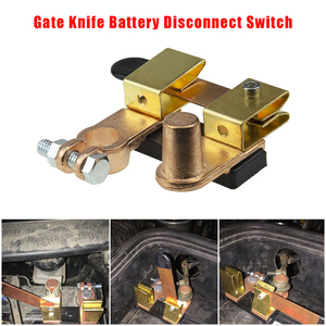 Interruttore Principale per Apparecchiature Elettriche 12V/24V 250A, Interruttore di Disconnessione Batteria Durevole per Auto, Tipo Lama a Coltello - Product Image 4