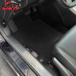 Alfombrillas para Honda Accord Sedan 13-17, alfombras antideslizantes de terciopelo negro, 4 Uds. - Product Image 6
