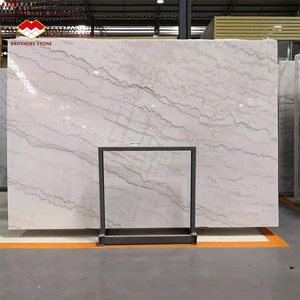 Dalles de marbre blanc Guangxi Pierre de marbre blanc Bianco Marbre naturel de carrara blanc chinois 60*60 cm pour revêtement mural trompeur - Product Image 2