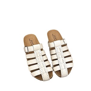 Ciabatte con Suola Spessa Intrecciate a Punta Chiusa, Nuovo Stile, Sandali Slip-On da <span class=keywords><strong>Esterno</strong></span>, Ciabatte Fresche - Product Image 1