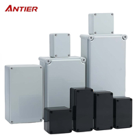 Boîtier électrique extérieur AantiER IP65 étanche en plastique ABS pour ordinateur, boîte de jonction