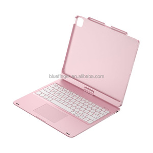 Funda de teclado giratoria para iPad Air de 13 pulgadas 6th/7th para iPad Pro de 12,9 pulgadas 2018/2020/2021/2022 con trackpad multitáctil - Product Image 3