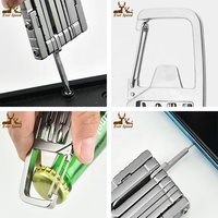 Ensemble d'outils de réparation pour vélo domestique, tournevis, clé, pince combinée, kit de réparation, couteaux, outils