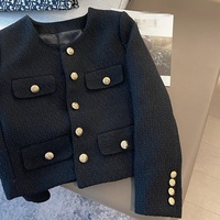 Manteau pour femme, nouveau style automne, élégant, à simple boutonnage, polyvalent, cardigan court