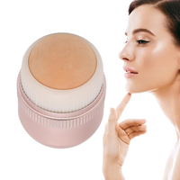 Rouleau de pierre pour le visage en marque privée, maquillage, résultats instantanés, élimine l'excès de brillance, absorbe l'huile de la peau du visage, rouleau volcanique