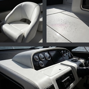 Tissu PVC gaufré sans phtalates pour aménagement de bateaux, résistant aux UV 500h et à l'abrasion, conforme à la norme californienne TB117, pour sièges de yacht, 54/55 pouces - Product Image 5