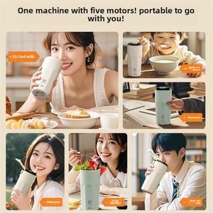 Nhỏ gọn tự động sản xuất sữa đậu nành & Protein Shaker cho hộ gia đình sử dụng cho gia đình hoặc đi du lịch - Product Image 4