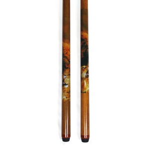 Palo de billar inglés con diseño de León, 1,5 m, una pieza, 12mm - Product Image 4