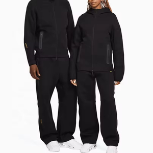 Men's Designer Checkered Tracksuit Set - Matching Jogger Pants & Zip Jacket (2-Piece)
