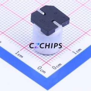 ตัวเก็บประจุอิเล็กโทรไลต์อะลูมิเนียมแบบ SMD รุ่น HU2G6R8M-CRG12, ขนาด D10xL12.5 มม. 6.8uF 20% 400V 10 มม. - Product Image 2