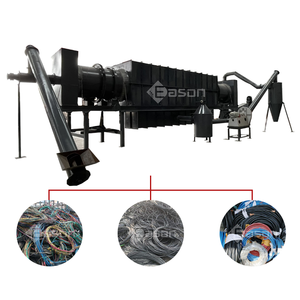 Scrap <b>Metal</b> Processing Old Wire Continuous Carbonization Furnace For <b>Copper</b> Wire Stripping - Product Image 5