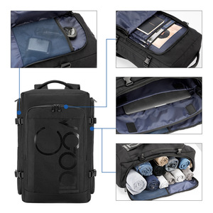 Kingsons Backpack 36-56L Water Resistant Multiple Compartments Adjustable Straps For Travel Cycling Sports Mountaineering - Product Image 5