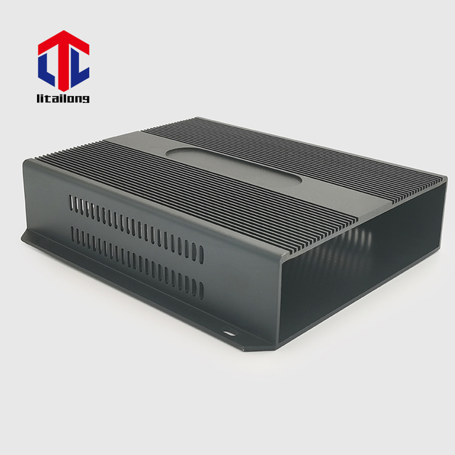 Aluminium Enclosure Custom Wholesale 6063 6061 T5 Custom 3u 4u Rackmount Server Case 6063 High Precision Cnc Machining