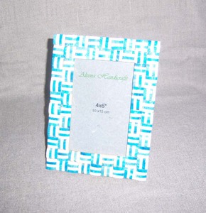 Marco de Fotos con Incrustaciones de Hueso de Aspecto Lujoso a Precio Accesible para Decoración y Regalos, para Impresiones Artísticas o Fotos Familiares - Product Image 3