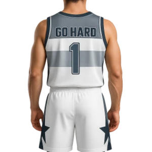 ชุดบาสเก็ตบอล – โพลีเอสเตอร์แบบซับลิเมชั่น – ชุดสำหรับวันแข่งขัน - Product Image 2