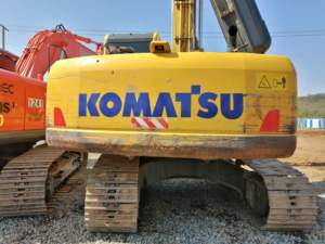 Excavadora usada Pintura original Komatsu Excavadora sobre orugas de 30 toneladas, excavadora mediana de 20 toneladas en stock para Venta barata - Product Image 2