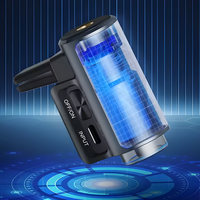 Diffuseur d'huile essentielle en spray automatique rechargeable Clip d'aération portable Diffuseur de désodorisant pour voiture en métal électrique Vente en gros