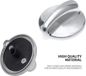 重型金属WB03K10303炉灶烤箱控制旋钮取代WB03K10208、AP4980246、1810427、AH3486484 - Product Image 2