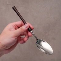 Ensemble couteau à steak, fourchette et cuillère-Couteau et fourchette rétro en acier inoxydable-Ensemble de sept pièces pour vaisselle occidentale