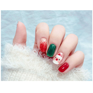 Tiras de Gel UV Semi-Curado 3D para Uñas en Caja, Estilo Salón, Adhesivos de Belleza para Uñas, Manicura Duradera, Adhesivos de Gel para Uñas DIY - Product Image 1