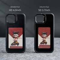 Étui pour iPhone 15 JOYPORODO B234 avec écran E Ink HD mat, support NFC, 4 couleurs, compatible avec iPhone 13, 14, 15, 16, étui de téléphone E Ink