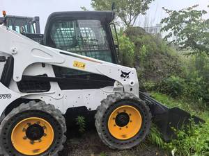 Muy buena marca <span class=keywords><strong>Bobcat</strong></span> Usado América motor diesel Neumáticos Skid Steer Mini Loader S450 Mini Loader Skid Steer Loader - Product Image 3