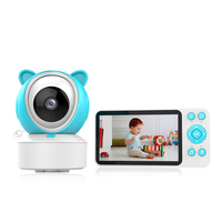 Moniteur bébé 5,0 pouces Hello Hi avec caméra et enregistrement audio, connexion Wifi sans fil sur téléphone mobile