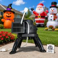 Souffleur d'air électrique publicitaire de qualité, à faible bruit, IPX4, pour décorations gonflables, moteur AC 110V 85W 100W, idéal pour Noël