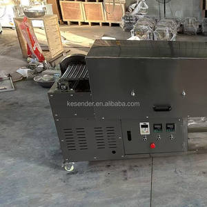 Línea de Producción de Pan de Tortilla y Pita Comercial, Cinta Transportadora Continua, Calentamiento Eléctrico, Construcción de Acero Inoxidable, Volteador Automático - Product Image 4