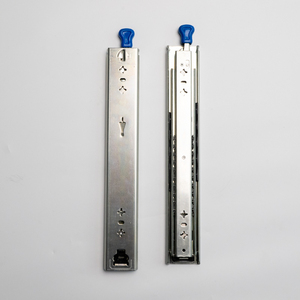 53mm Heavy Duty with Lock 31--50kg Telescopic Channel Soft-Closing Ball Bearing Kitchen Cabinet <strong>Tool</strong> <strong>Box</strong> <strong>Rail</strong> <strong>Drawer</strong> <strong>Slides</strong> - Product Image 4