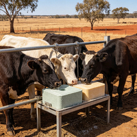 Bloc de sel minéral en vrac pour bétail, sel à lécher pour bovins, vaches laitières, supplément
