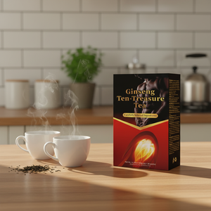 Consegna Rapida, Tè al Ginseng <span class=keywords><strong>Dieci</strong></span> Tesori in Bustine, Tè alle Erbe Fresche, Tè per la Fertilità e la Salute in Confezione - Product Image 3