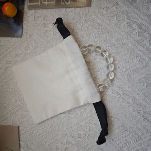 Bolsa de Lona de Algodón Orgánico Natural con Cordón y Logotipo Personalizado, Bolsa de Embalaje Ecológica, Bolsa para Joyería - Product Image 5