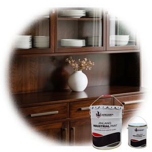 Polyurethane Sơn Sơn Gỗ Stain Màu Sơn Màu Kết Thúc Cửa Gỗ Gỗ Stain - Product Image 5