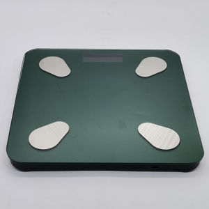 इलेक्ट्रॉनिक शरीर में वसा प्रतिशत वजन पैमाने टेम्पर्ड ग्लास शरीर में वसा पैमाने - Product Image 1