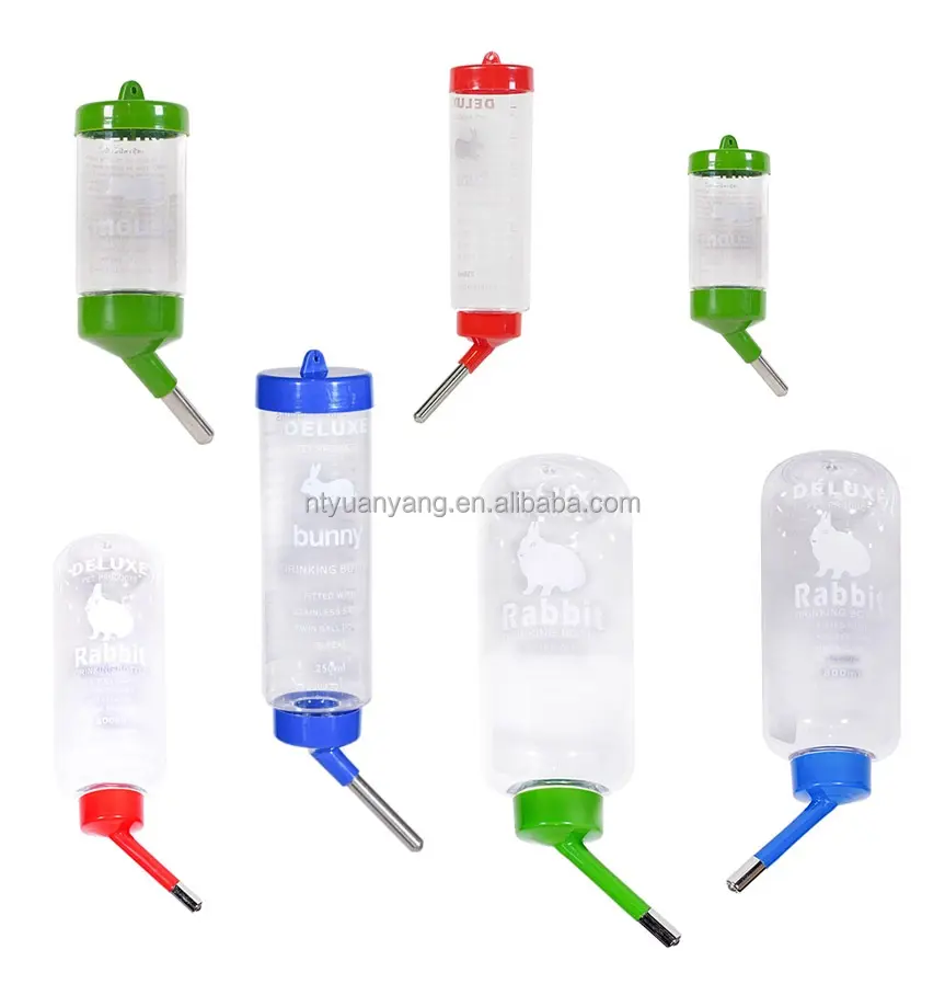 Water Feeder Bowl Drinking Bottle With Holder for Syrian Hamster