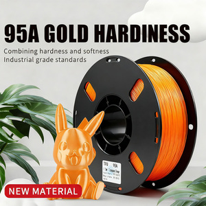 Printroo hiệu ứng Filament với đa màu sắc 3D máy in Vật liệu các tông với màu sắc thay đổi không độc hại TPU 95A 1.75 mét sợi - Product Image 2
