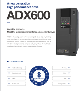 Variateur de fréquence AC XLY260 0,75KW 400V triphasé, convertisseur de fréquence, contrôle de vitesse du moteur, économie d'énergie, IP20 PWM - Product Image 5