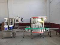 Machine de remplissage et de pesage PLC à double tête 1kg-50kg pour le remplissage de seaux de peinture, d'huile comestible et d'engrais liquide