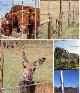Easy to Install Custom High-strength Woven Steel <b>Wire</b> <b>Mesh</b> with Bending for Farm Cattle Fence - Product Image 2