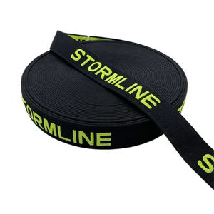 Custom Jacquard <b>Elastic</b> Band with Logo Polyester Spandex Woven <b>Elastic</b> Tape for Underwear Waistband - Product Image 3