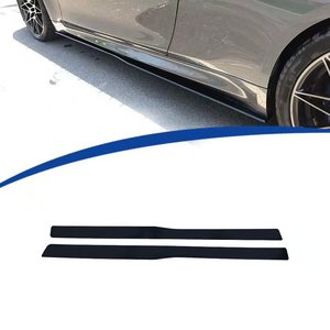 สเกิร์ตข้าง BMW F10 สีดำ วัสดุ ABS สำหรับ F80 M3 ปี 2012-2018 ติดตั้งด้วยกาวหรือสกรู - Product Image 1