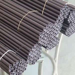 Tuyau en fibre de carbone ultra-mince de haute précision SHENYU, taille personnalisée, fabrication CNC disponible - Product Image 1